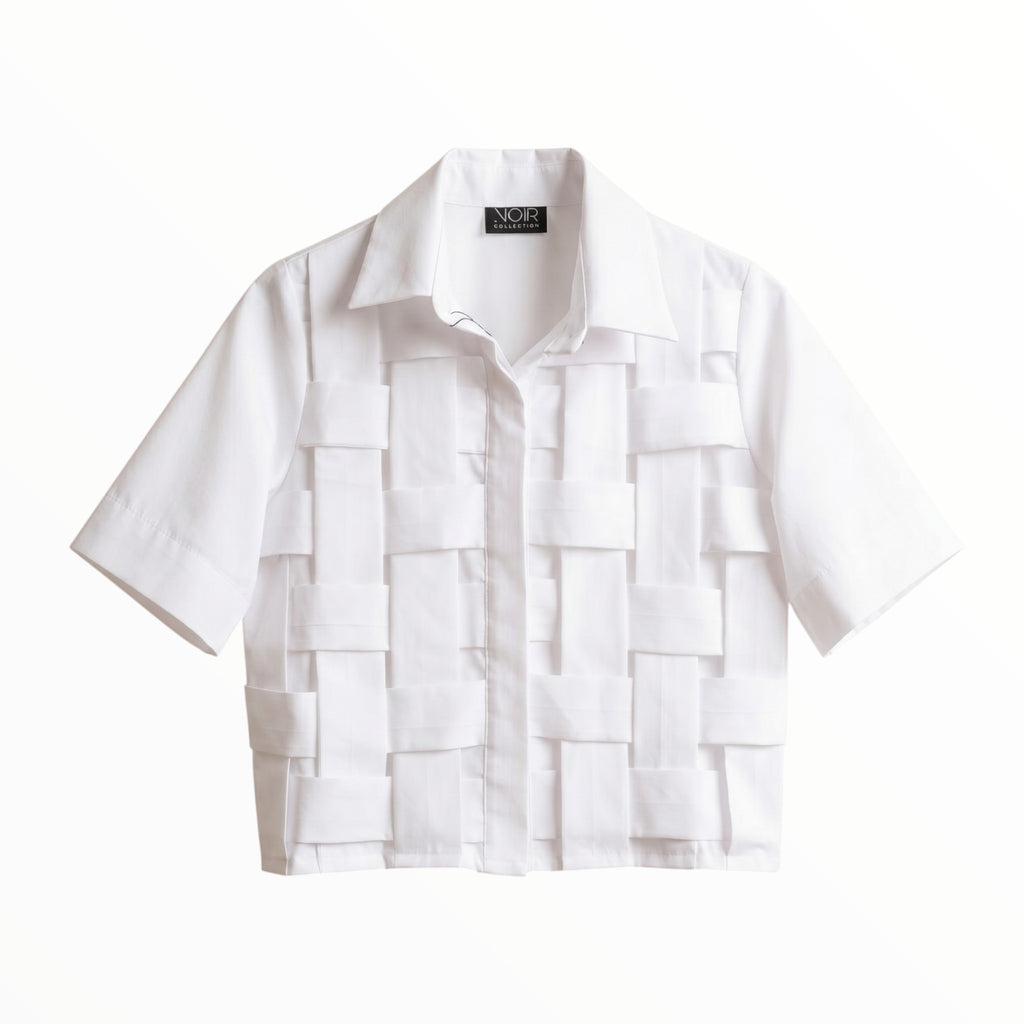 Camisa Tiras Entrelazadas