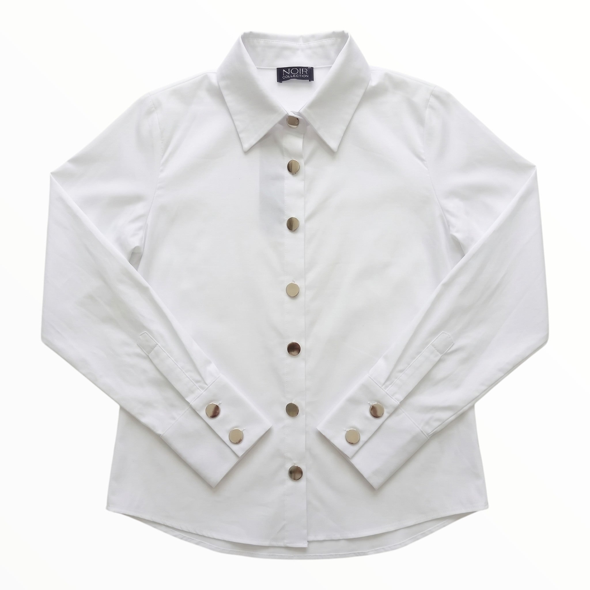 Camisa Blanca con Hebilla