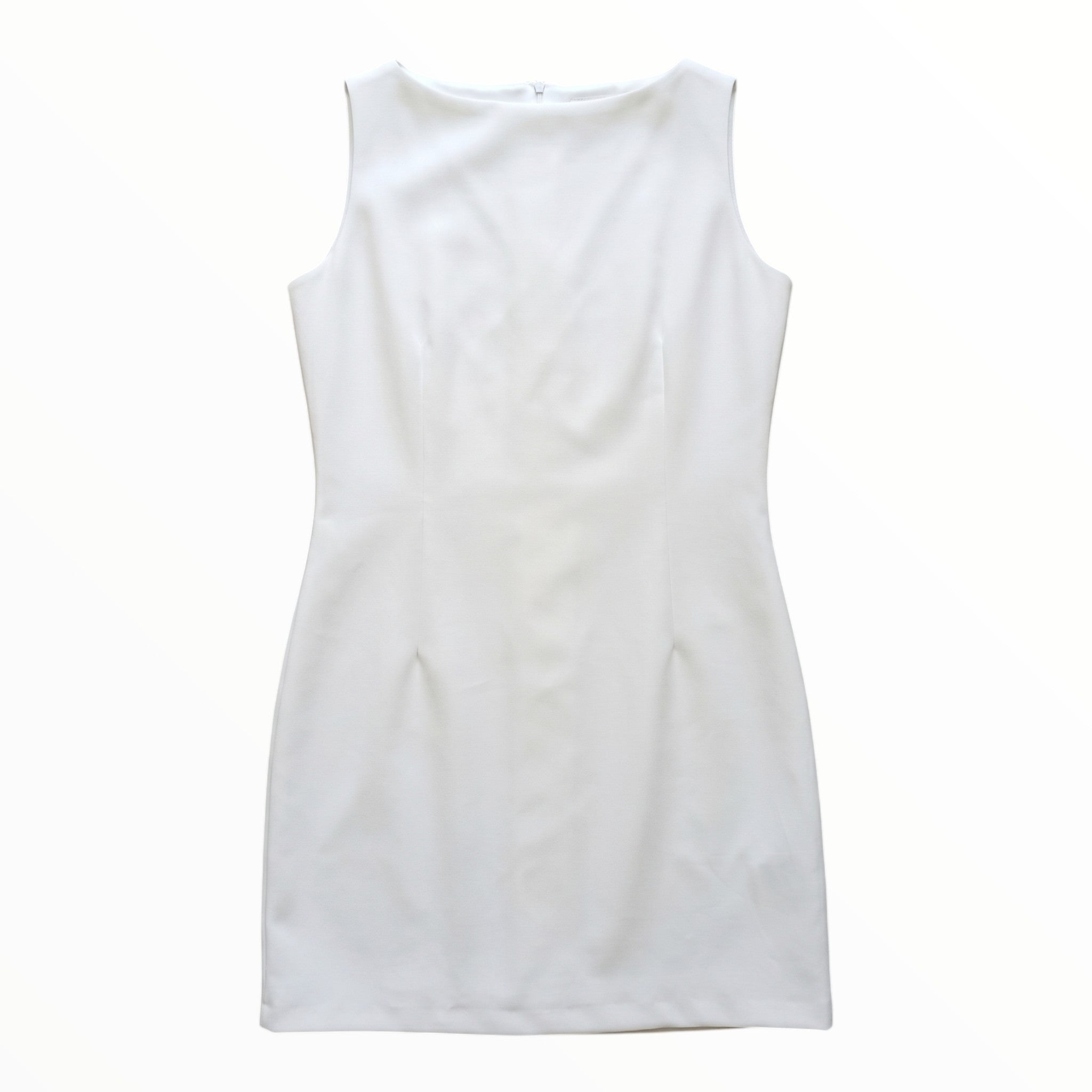 Vestido Sisado Escote Barco