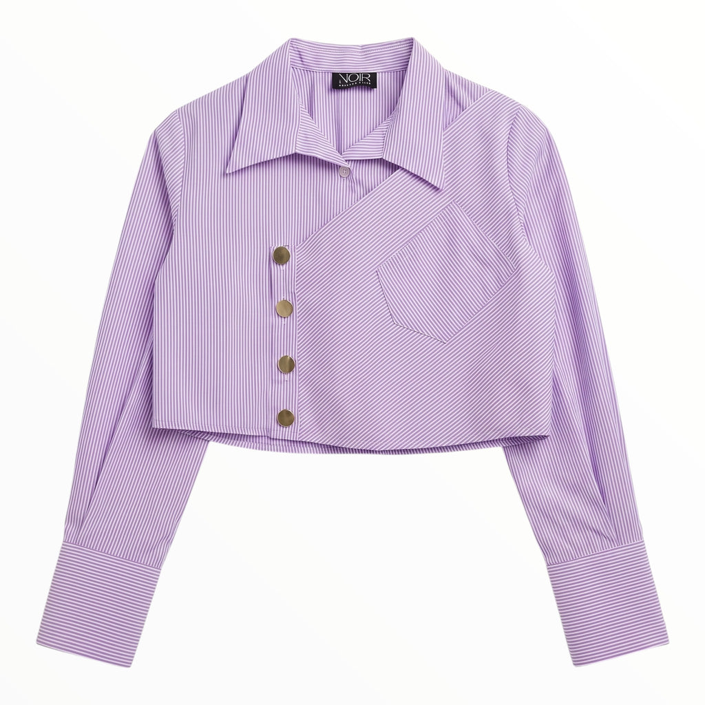 Camisa Corta Lila