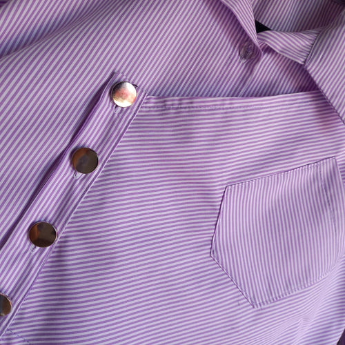 Camisa Corta Lila