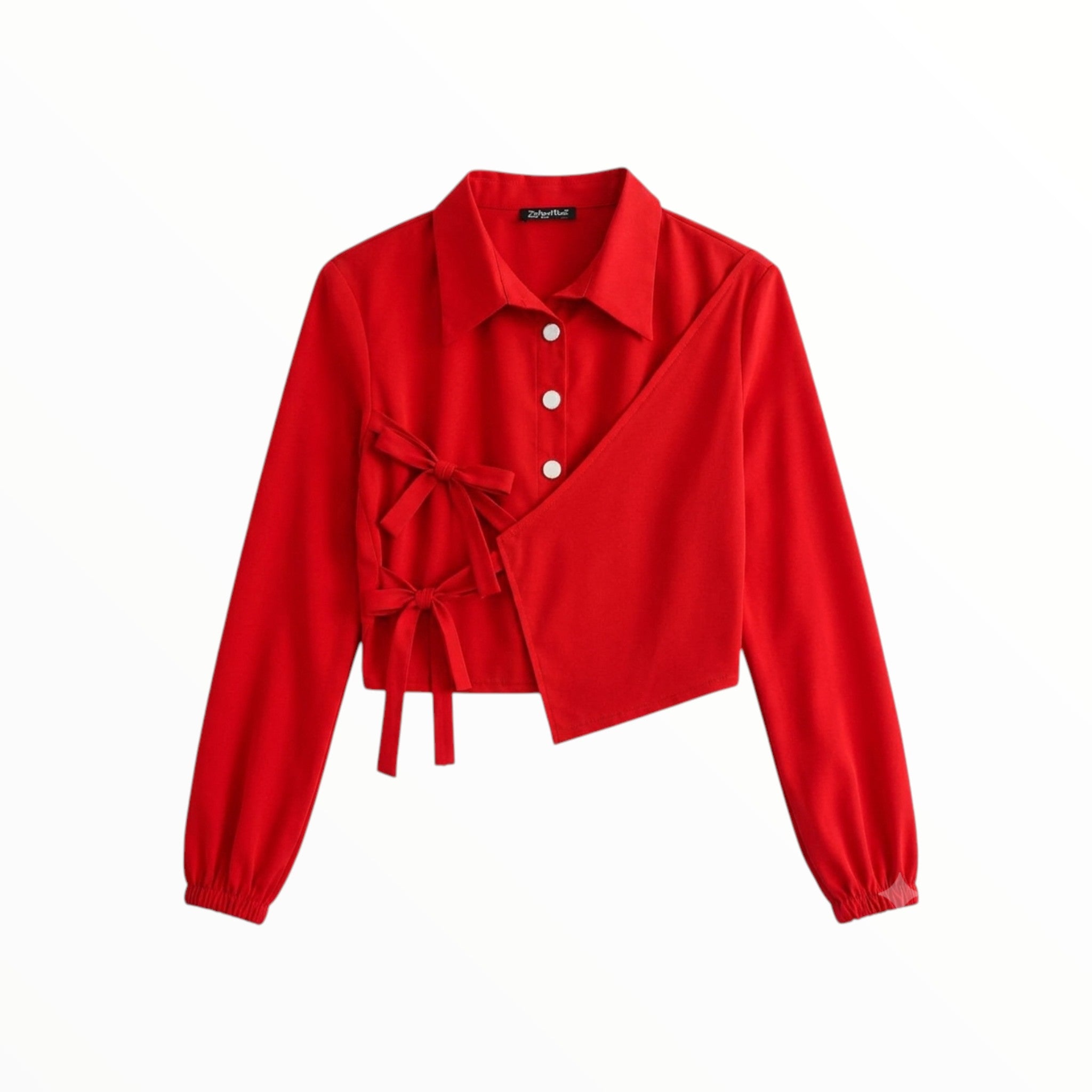 Camisa pieza Sobrepuesta y Lazos